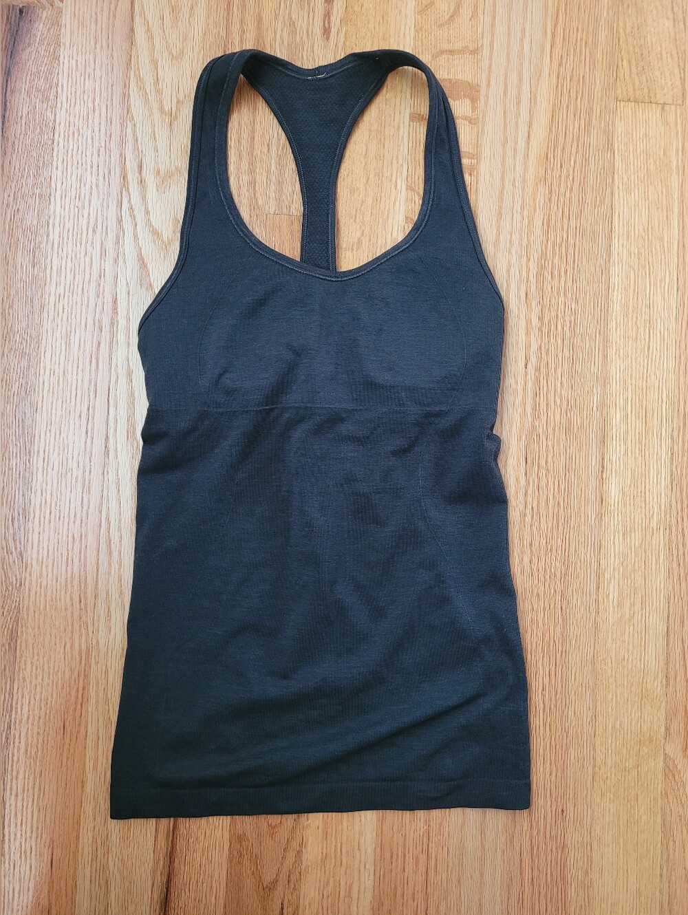 lululemon athletica Black Racerback Workout Tank